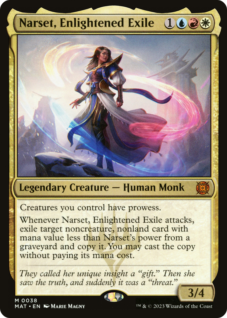 Narset, Enlightened Exile [MAT - 38]