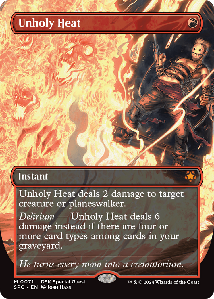 Unholy Heat (Borderless) [SPG - 71]