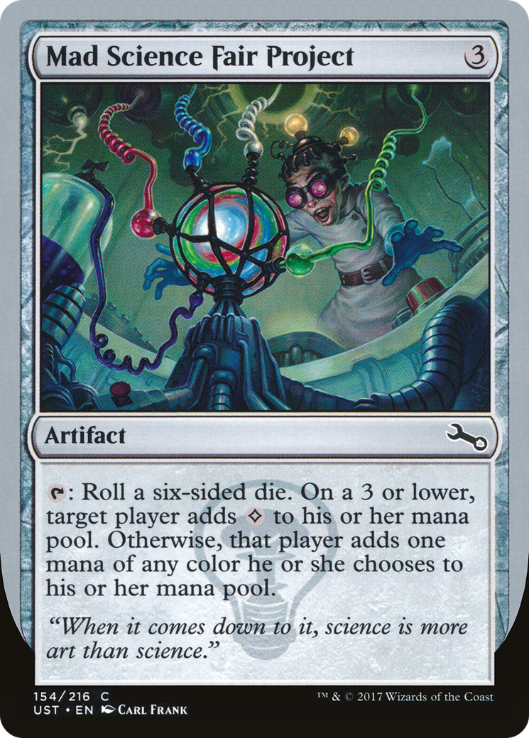 Mad Science Fair Project [UST - 154]