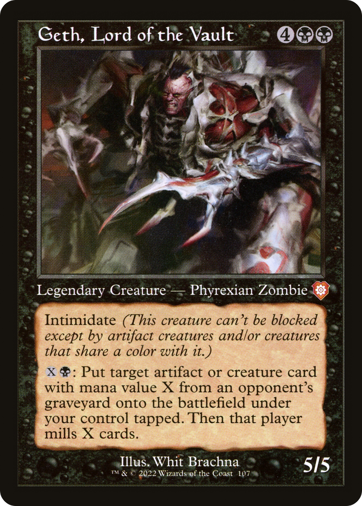 Geth, Lord of the Vault (Retro Frame) [BRC - 107]