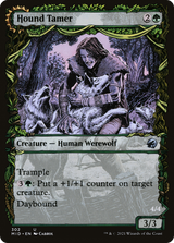 Hound Tamer (Showcase) (MID-302) - Innistrad: Midnight Hunt: (Showcase, Double Faced Transform) Foil