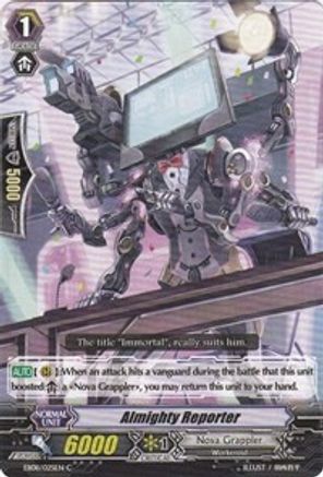 Almighty Reporter (EB08/025EN) - EB08 - Champions of the Cosmos