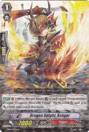 Dragon Knight, Ashgar (EB09/013EN) - EB09 - Divine Dragon Progression