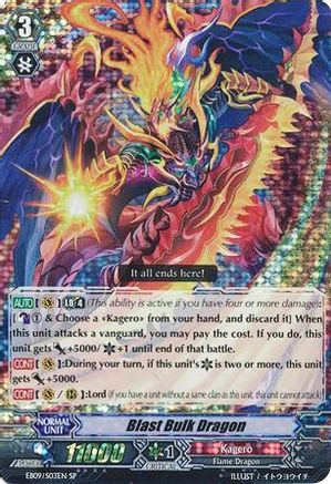 Blast Bulk Dragon (EB09/S03EN) - EB09 - Divine Dragon Progression
