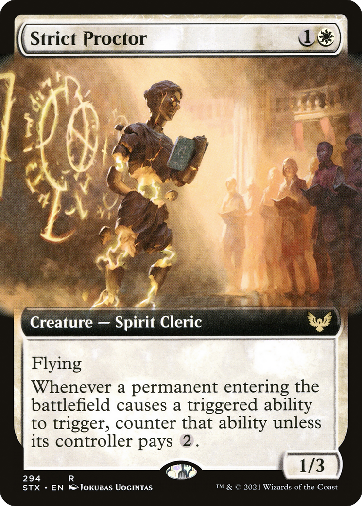 Strict Proctor (Extended Art) [STX - 294]