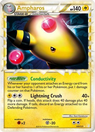 Ampharos (Prime) [HS - 105/123]