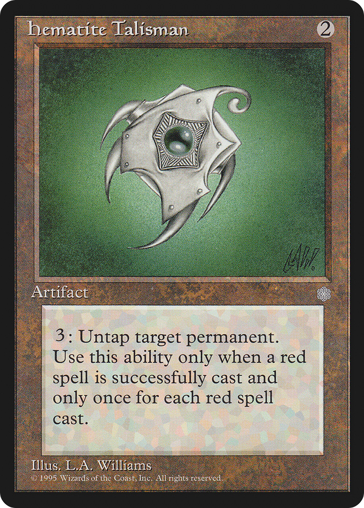 Hematite Talisman [ICE - N/A]