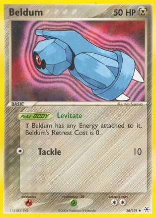 Beldum 028/101  Hidden Legends - Uncommon
