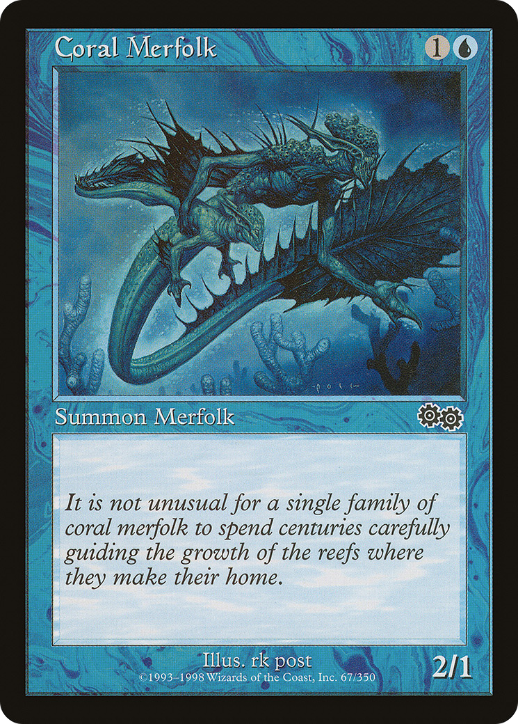 Coral Merfolk [USG - 67]