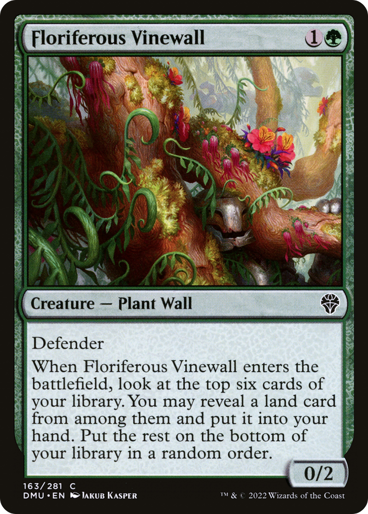 Floriferous Vinewall [DMU - 163]