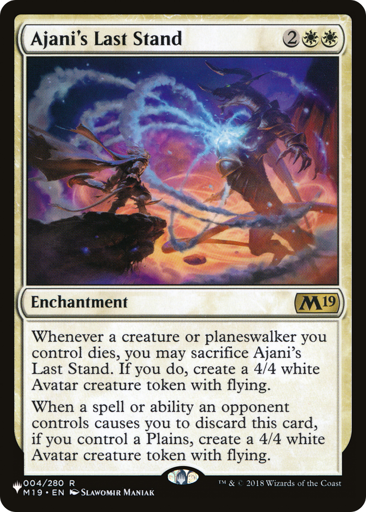 Ajani's Last Stand [LIST - 004/280]