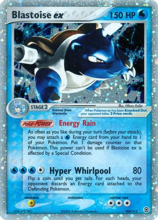 Blastoise ex 104  FireRed & LeafGreen - Ultra Rare