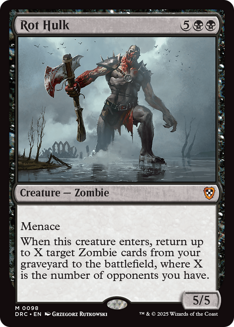 Rot Hulk (DRC-098) - Commander: Aetherdrift