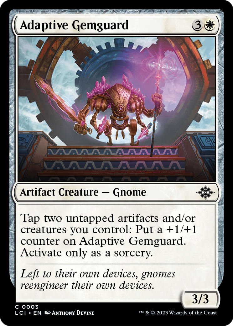 Adaptive Gemguard (LCI-003) - The Lost Caverns of Ixalan