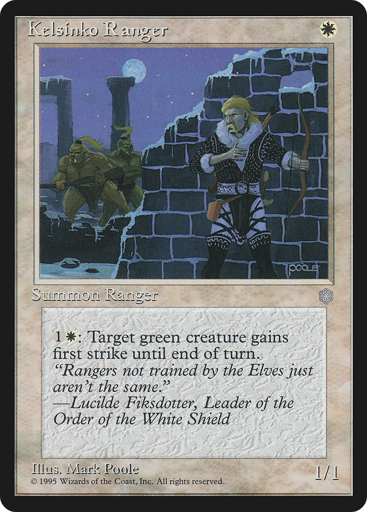 Kelsinko Ranger [ICE - N/A]