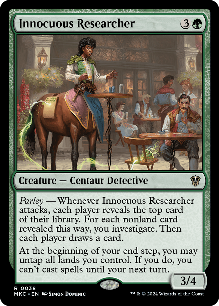 Innocuous Researcher [MKC - 38]