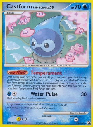 Castform Rain Form 049  Legends Awakened - Uncommon