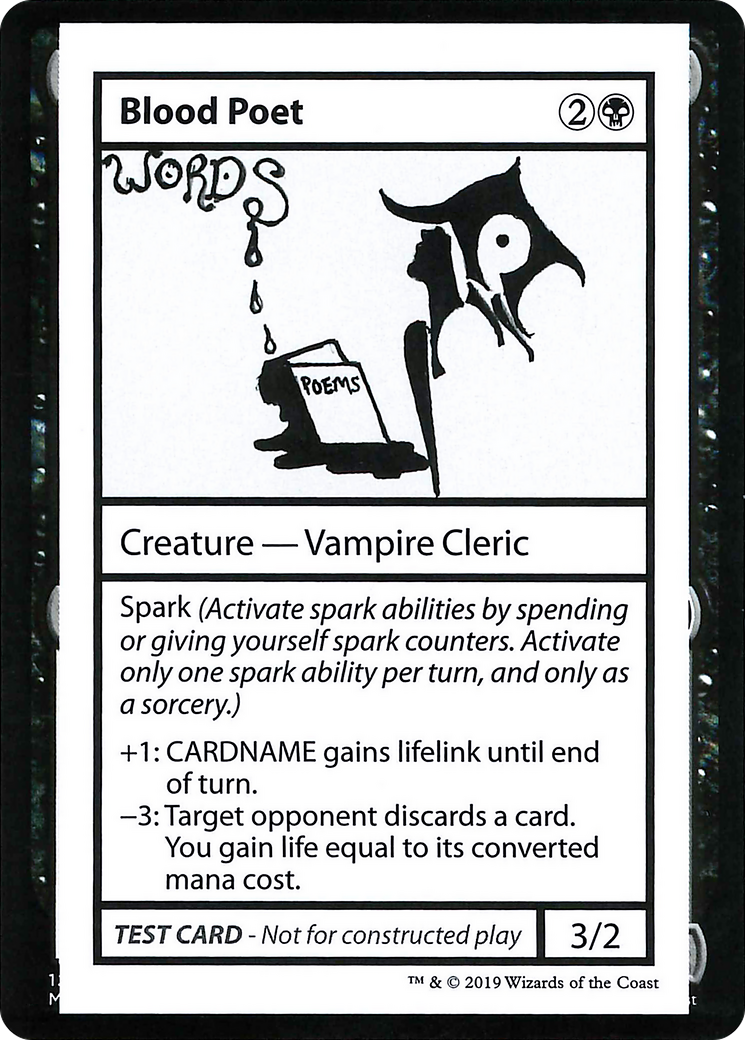 Blood Poet (No PW Symbol) [CMB1 - N/A]