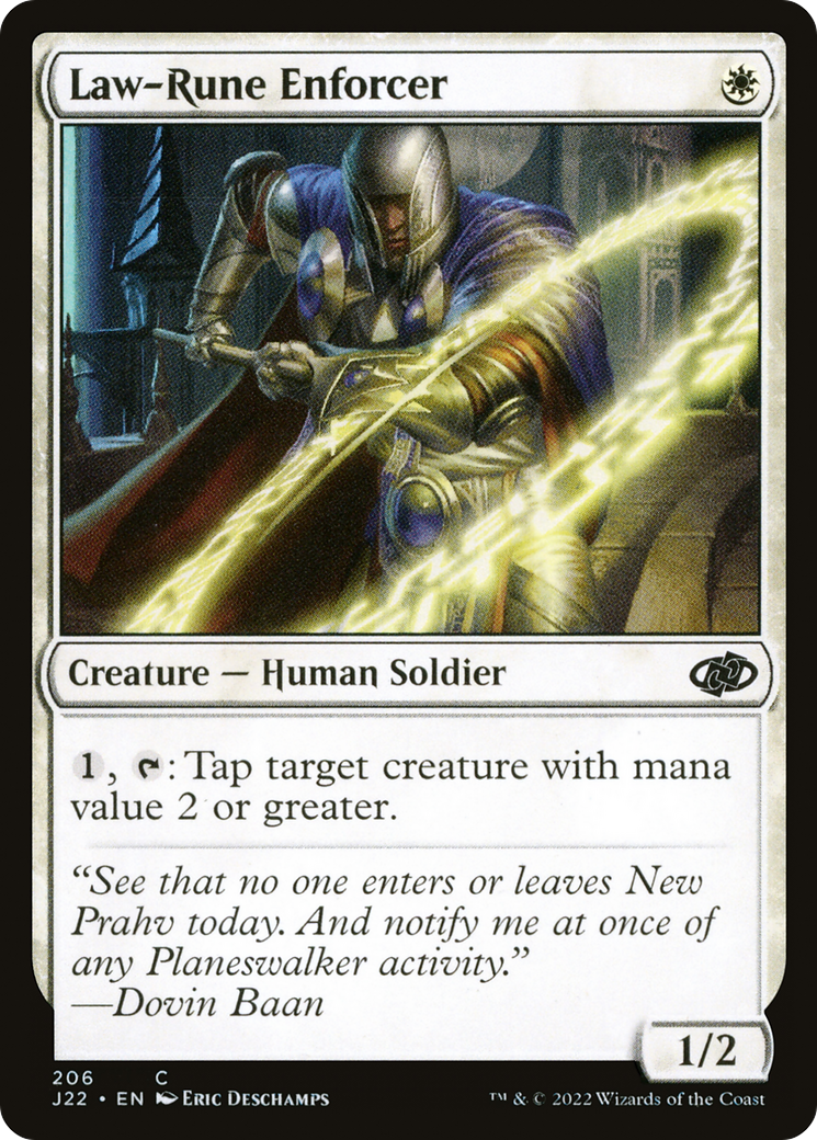 Law-Rune Enforcer [J22 - 206]