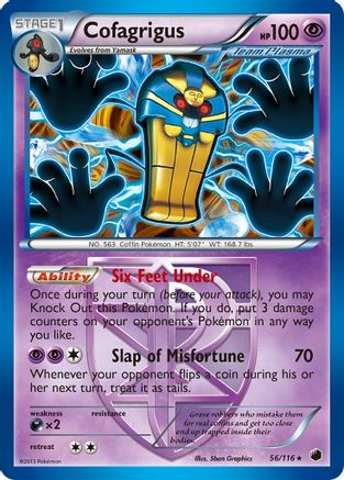 Cofagrigus (Team Plasma) (56) [PLF - 56/116]