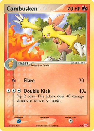 Combusken 002  EX Trainer Kit 1 Latias & Latios - Common