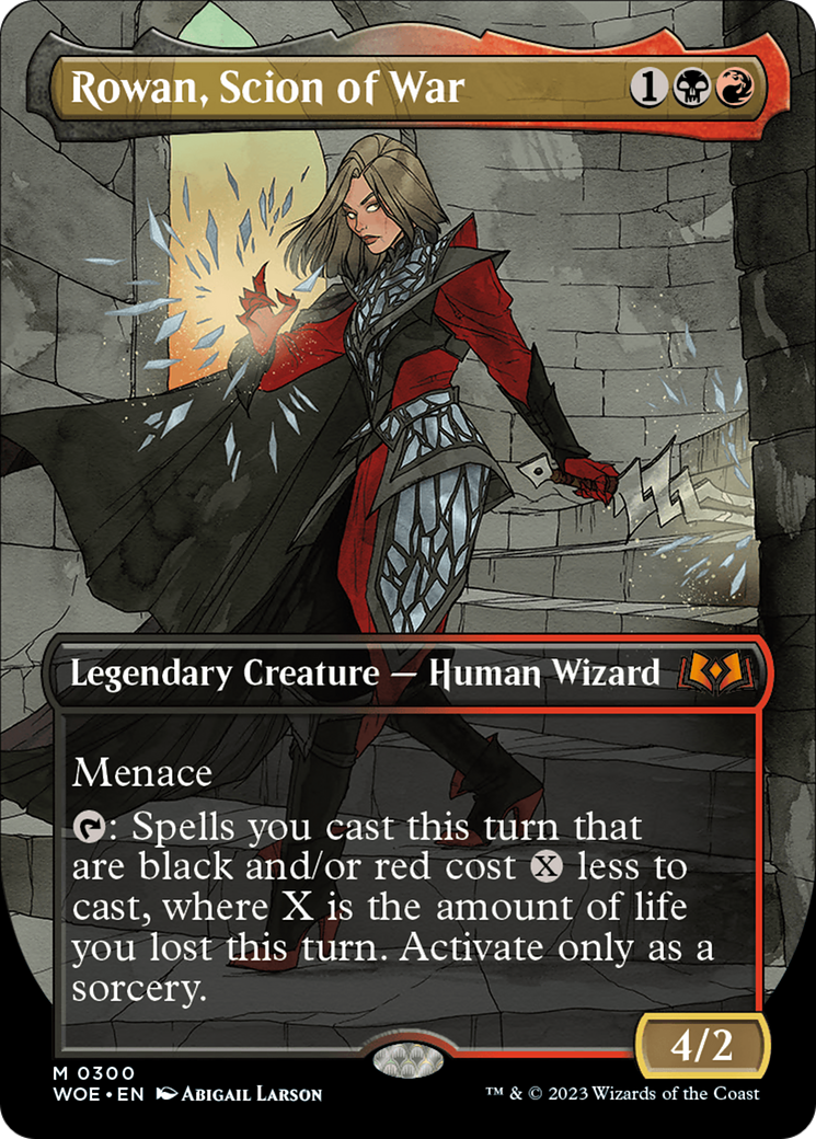 Rowan, Scion of War (Borderless) [WOE - 300]