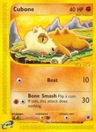 Cubone [EX - 103/165]