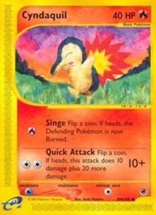 Cyndaquil (104) 104/165  Expedition - Common