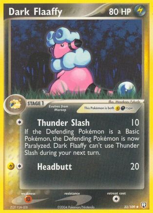 Dark Flaaffy [RR - 33/109]