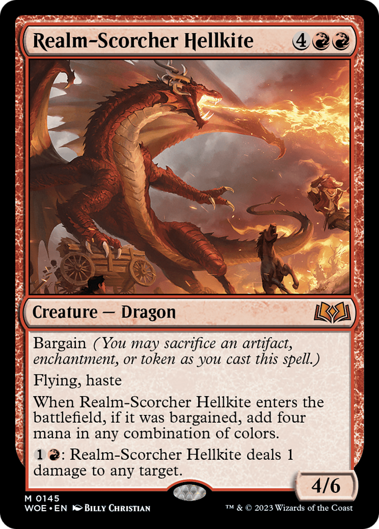 Realm-Scorcher Hellkite [WOE - 145]