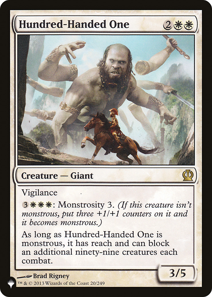 Hundred-Handed One [LIST - 20/249]