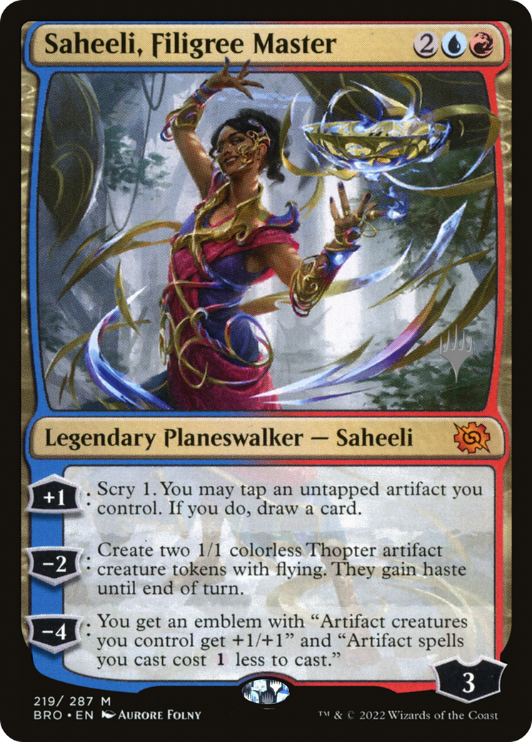 Saheeli, Filigree Master [PPBRO - 219]