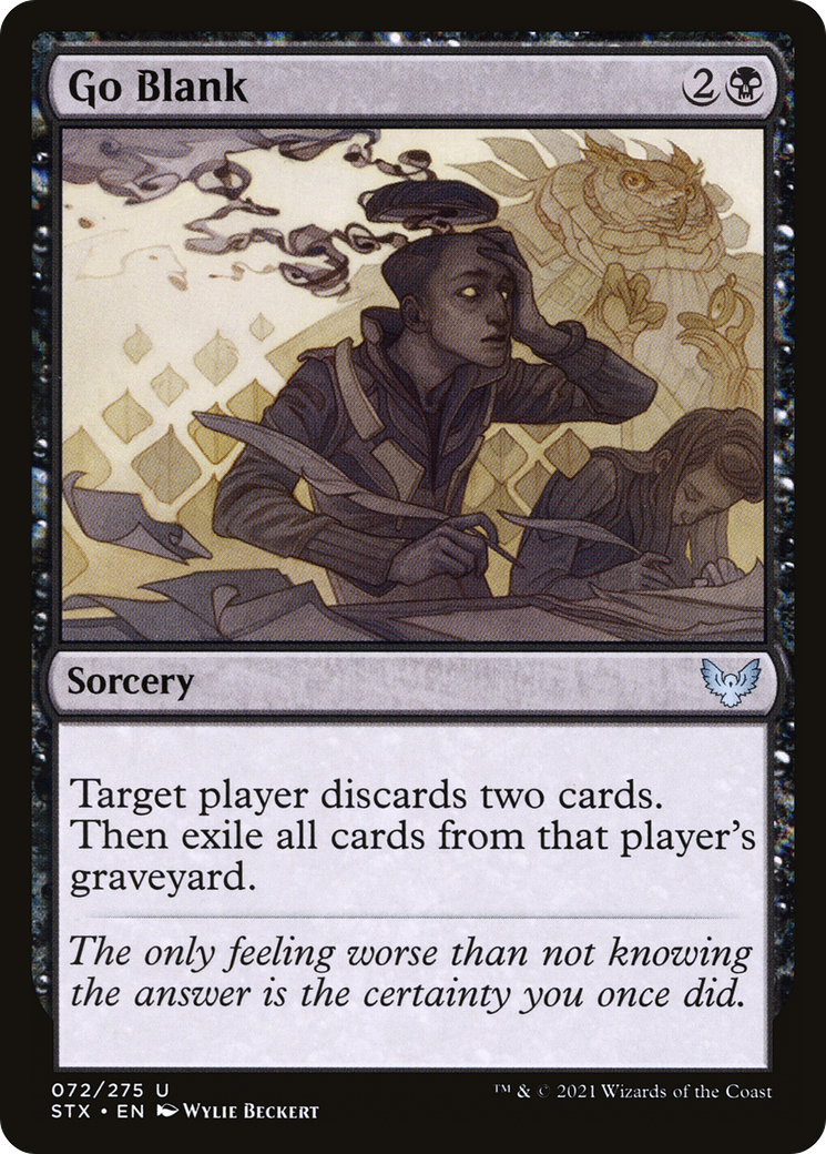 Go Blank [STX - 72]