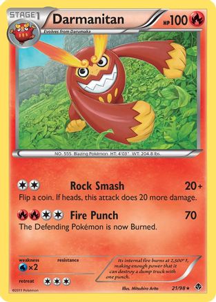 Darmanitan 021  Emerging Powers - Rare