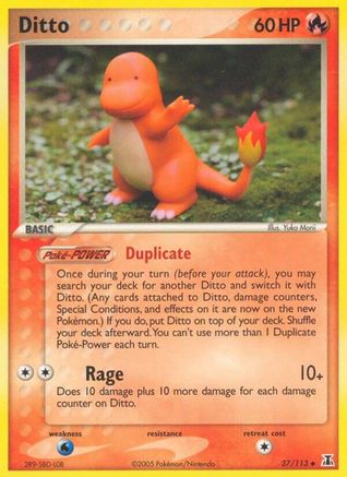 Ditto 037/113  Delta Species - Uncommon