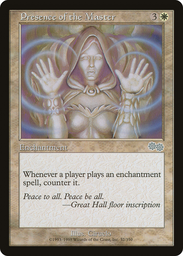 Presence of the Master [USG - 32]