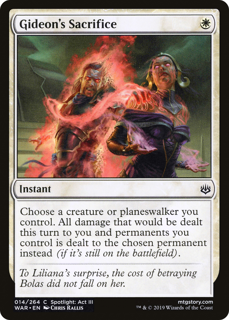 Gideon's Sacrifice [WAR - 14]
