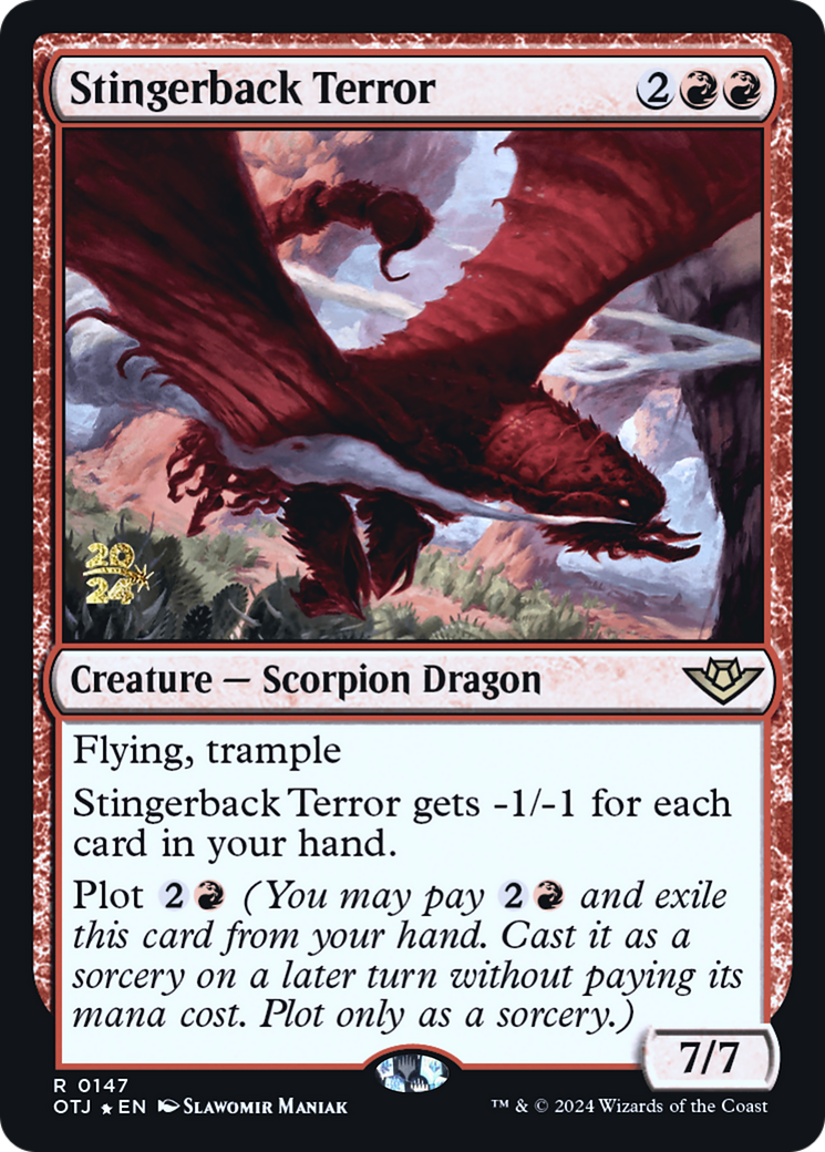 Stingerback Terror [PRE - 147]