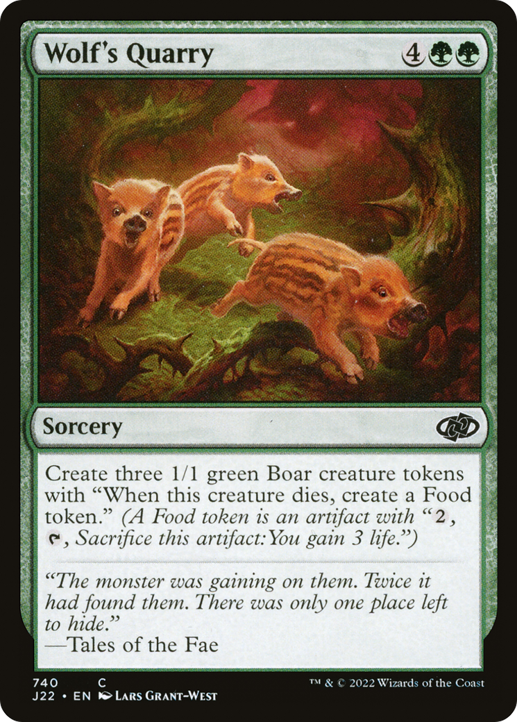 Wolf's Quarry [J22 - 740]