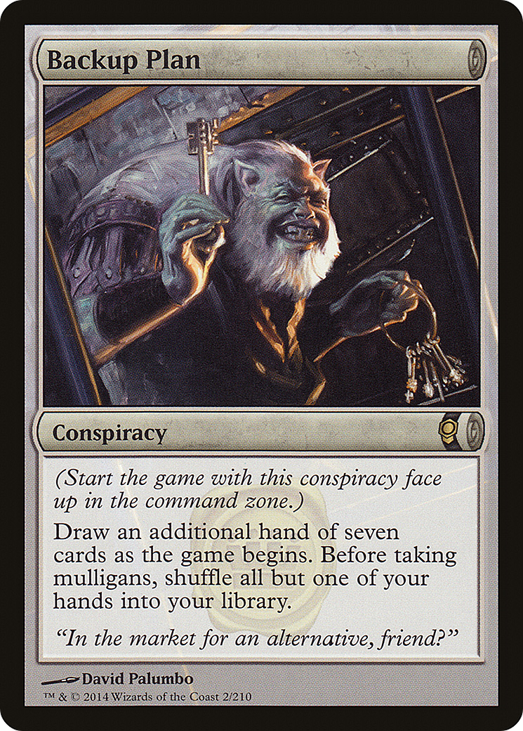 Backup Plan [CNS - 2]