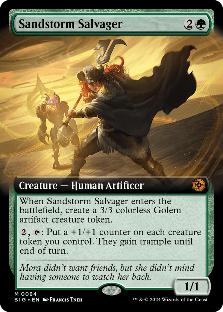 Sandstorm Salvager (Extended Art) (BIG-084) - The Big Score: (Extended Art)