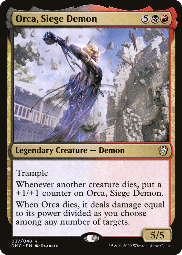 Orca, Siege Demon [DMC - 37]