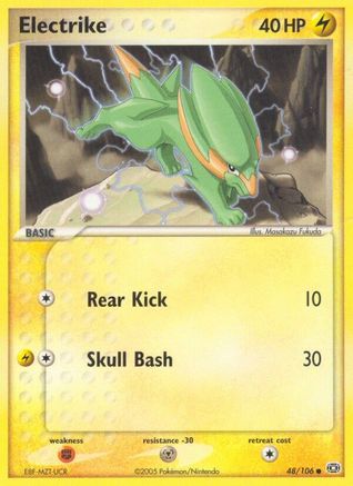 Electrike 048/106  Emerald - Common