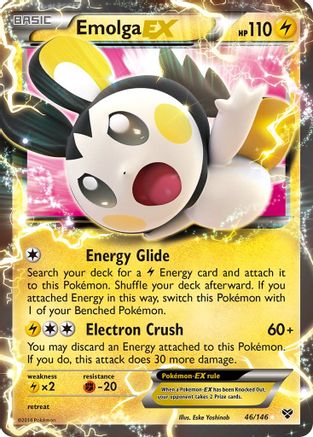 Emolga EX [XY - 46/146]