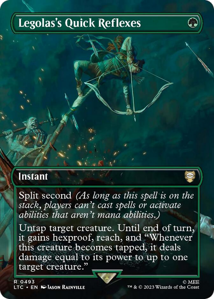 Legolas's Quick Reflexes (Borderless) [LTC - 493]