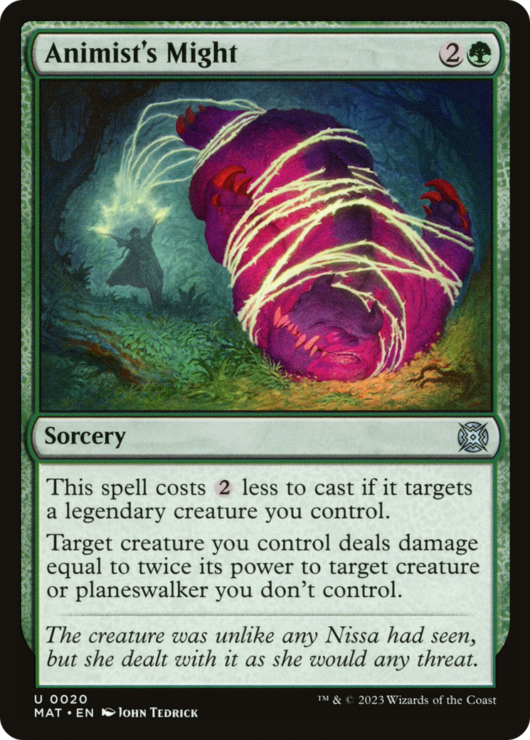 Animist's Might [MAT - 20]