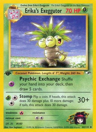 Erika's Exeggutor [G1 - 044/132]