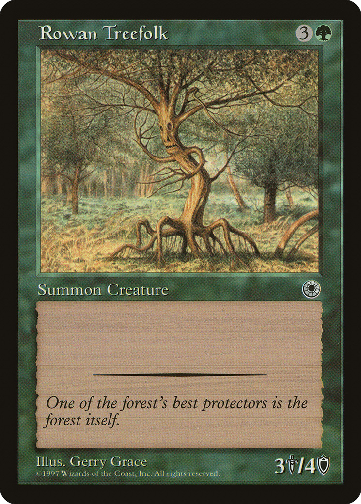 Rowan Treefolk [POR - N/A]