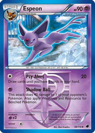 Espeon (Team Plasma) [PLF - 48/116]