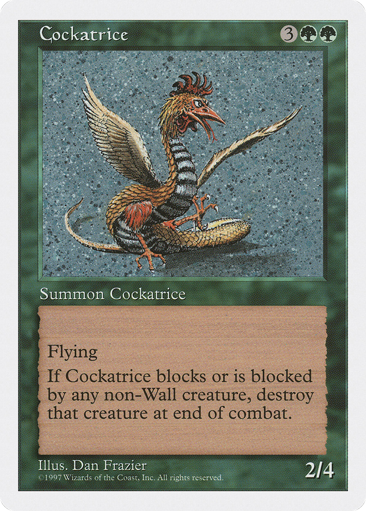 Cockatrice [5ED - N/A]